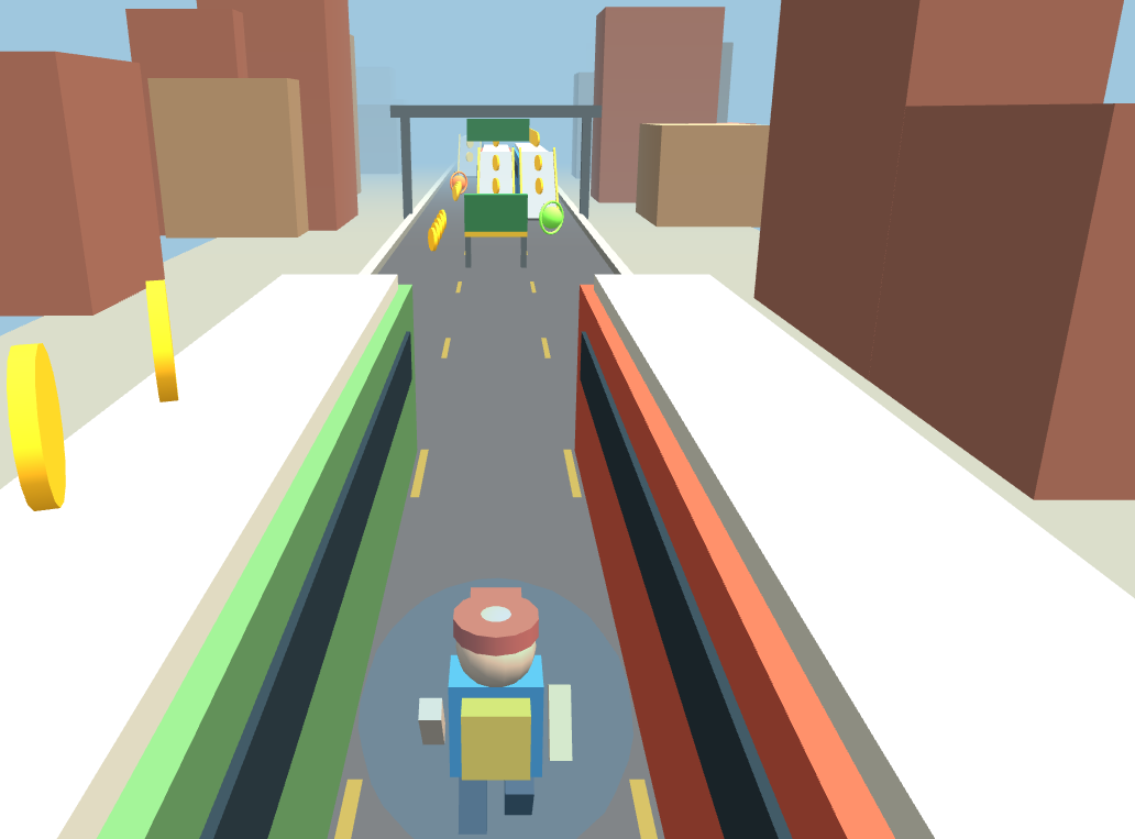 The endless runner game